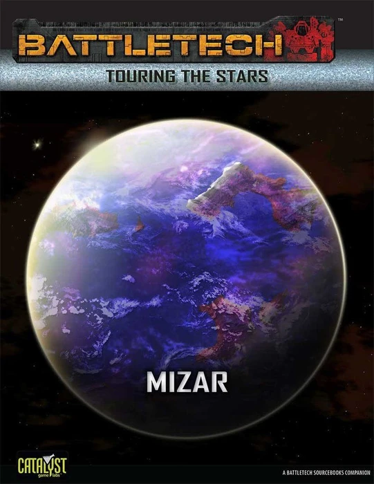 Cover image of BattleTech: Touring the Stars – Mizar board game