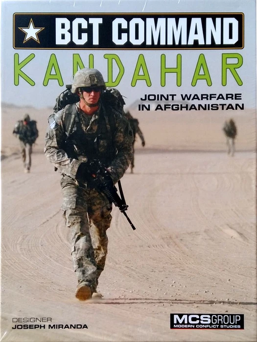 Cover image of BCT Command: Kandahar board game