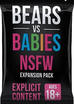Cover image of Bears vs Babies: NSFW Expansion Pack board game