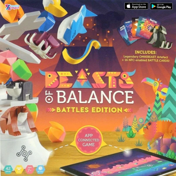 Cover image of Beasts of Balance: Battles Edition board game