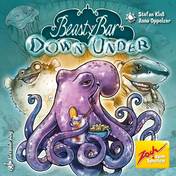 Cover image of Beasty Bar: Down Under board game