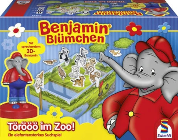 Cover image of Benjamin Blümchen: Törööö im Zoo! board game