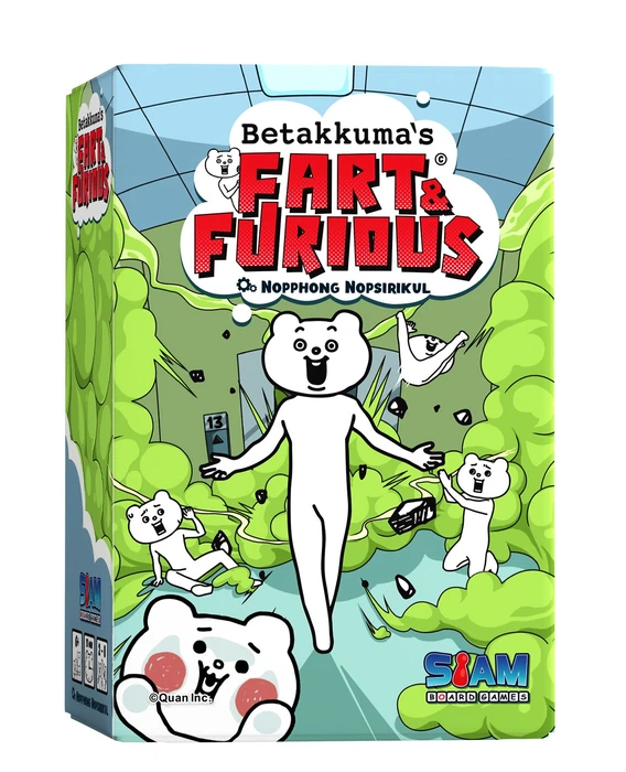 Cover image of Betakkuma's Fart & Furious board game