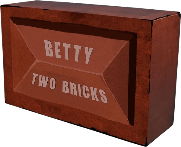 Cover image of Betty Two Bricks board game