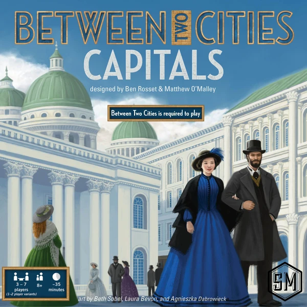 Cover image of Between Two Cities: Capitals board game