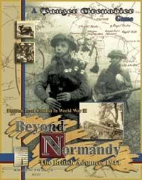 Cover image of Beyond Normandy: The British Advance, 1944 – A Panzer Grenadier Game board game