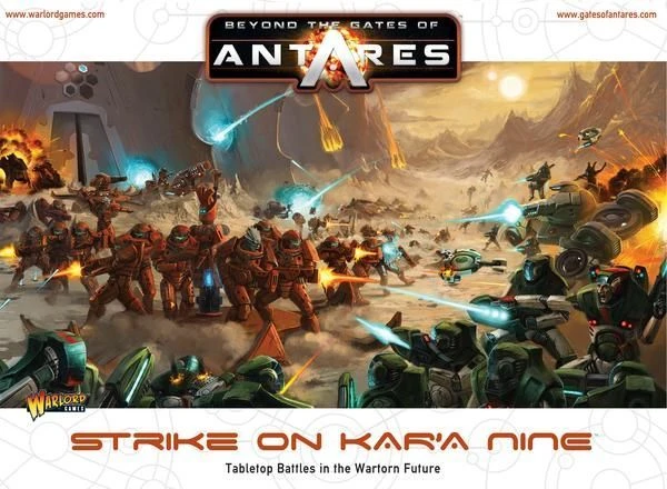 Cover image of Beyond the Gates of Antares: Strike on Kar'a Nine board game