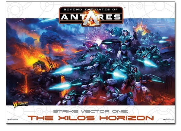 Cover image of Beyond the Gates of Antares: Strike Vector One – The Xilos Horizon board game
