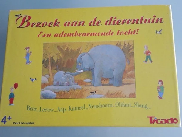 Cover image of Bezoek aan de dierentuin board game