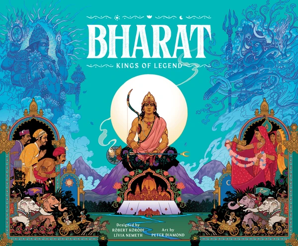 Cover image of Bharat: Kings of Legend board game