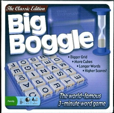 Cover image of Big Boggle board game