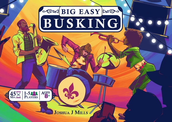 Cover image of Big Easy Busking board game