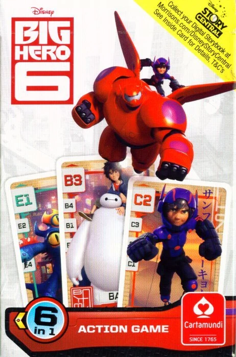 Cover image of Big Hero 6 Action Game board game