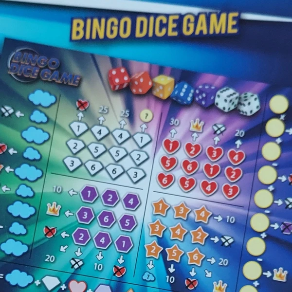 Cover image of Bingo Dice Game board game
