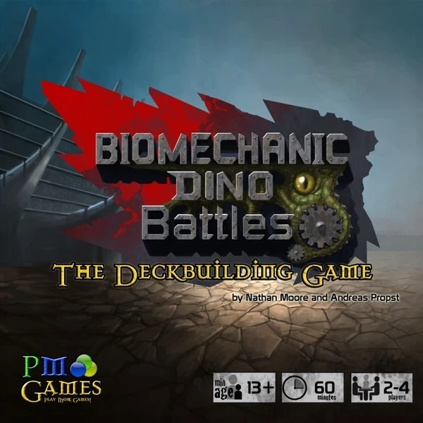 Cover image of Biomechanical Dino Battles board game