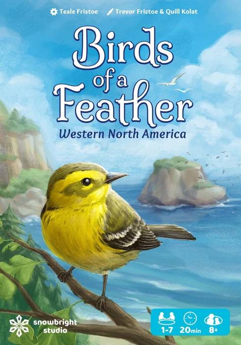 Cover image of Birds of a Feather: Western North America board game