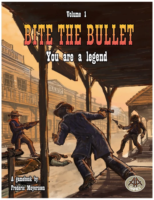 Cover image of Bite the Bullet: You are a legend board game