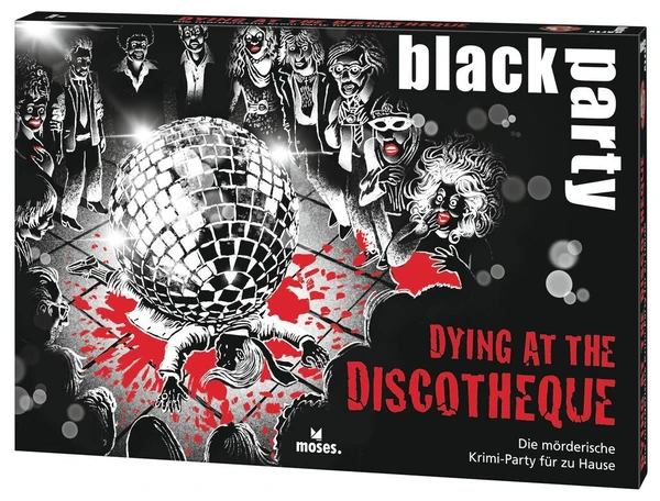 Cover image of Black Party: Dying at the Discotheque board game