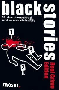Cover image of Black Stories: Real Crime Edition board game