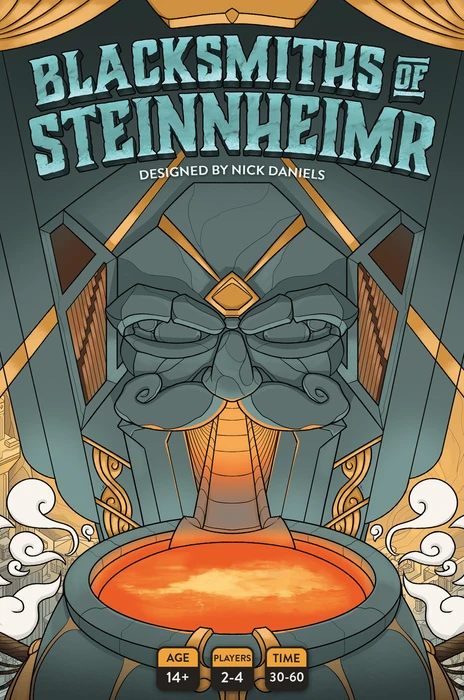 Cover image of Blacksmiths of Steinnheimr board game