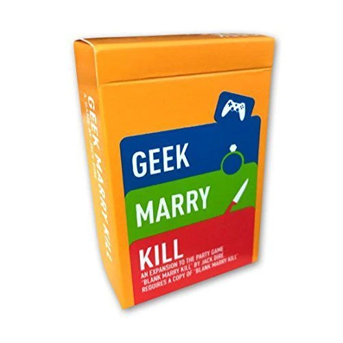 Cover image of Blank Marry Kill: Geek Marry Kill board game