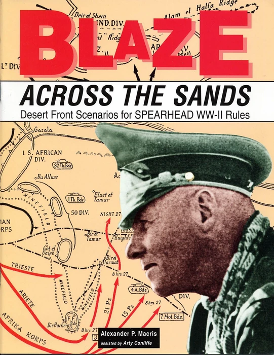 Cover image of Blaze Across the Sands board game