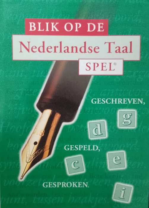 Cover image of Blik op de Nederlandse taal spel board game