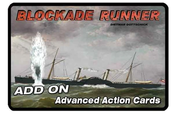 Cover image of Blockade Runner: Advanced Action Cards board game