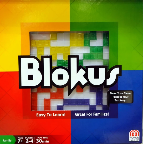 Cover image of Blokus board game