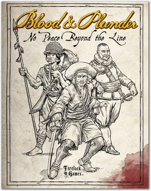 Cover image of Blood & Plunder: No Peace Beyond the Line board game