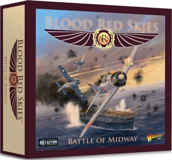 Cover image of Blood Red Skies: Battle Of Midway board game