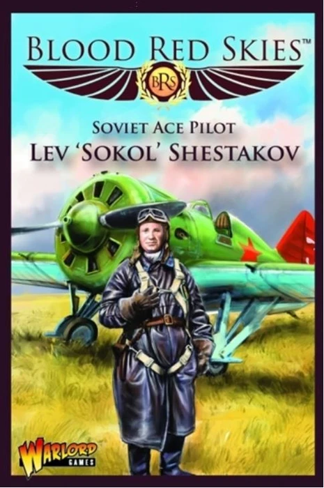 Cover image of Blood Red Skies: Soviet Ace Pilot – Lev 'Sokol' Shestakov board game