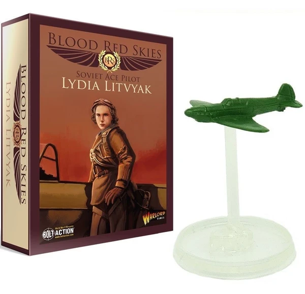 Cover image of Blood Red Skies: Soviet Ace Pilot – Lydia Litvyak board game