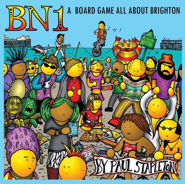 Cover image of BN1: A Board Game All About Brighton board game
