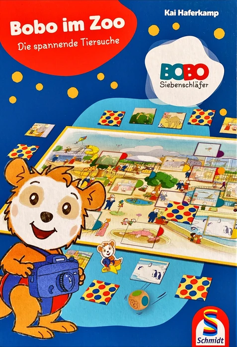 Cover image of Bobo im Zoo board game