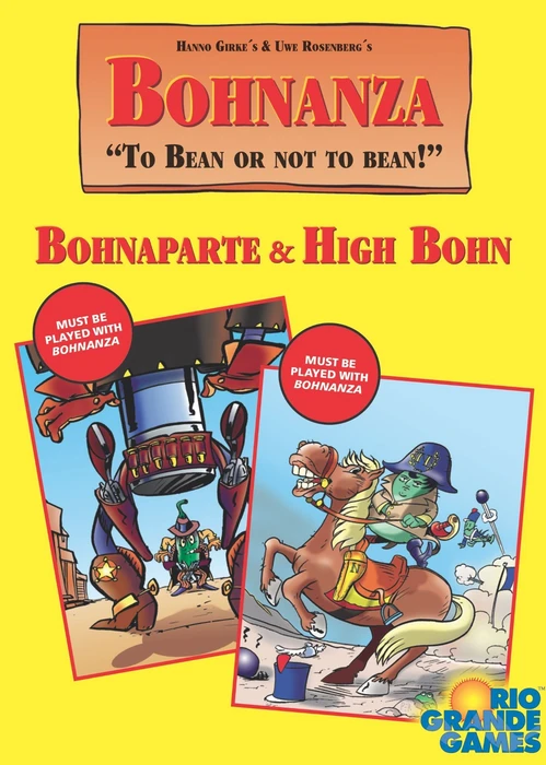 Cover image of Bohnanza: Bohnaparte & High Bohn board game