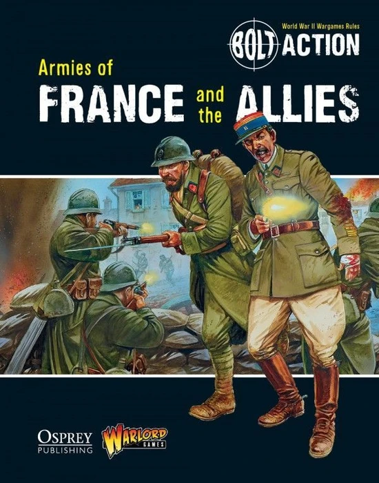 Cover image of Bolt Action: Armies of France and the Allies board game
