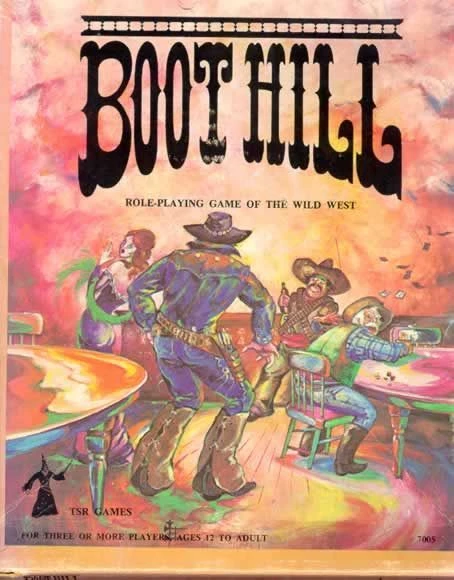 Cover image of Boot Hill board game