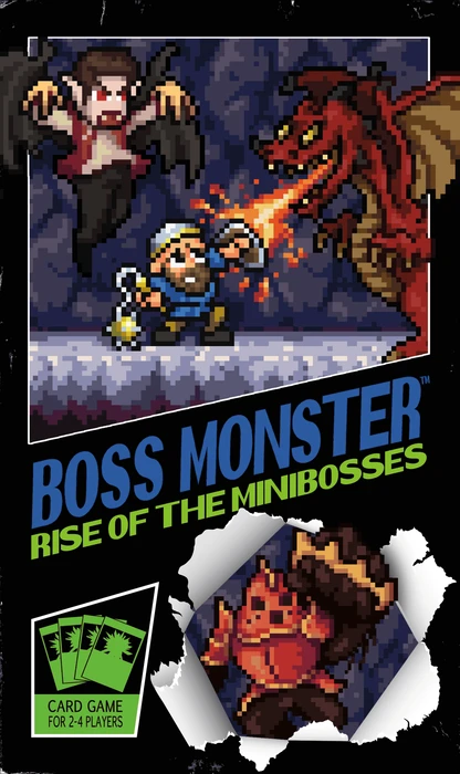 Cover image of Boss Monster: Rise of the Minibosses board game
