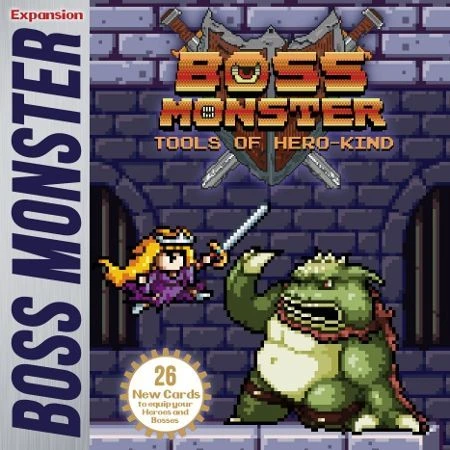 Cover image of Boss Monster: Tools of Hero-Kind board game