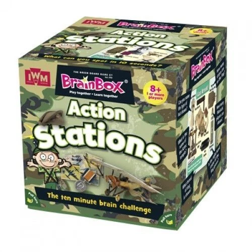 Cover image of BrainBox: Action Stations board game