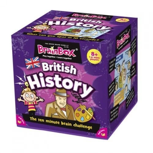 Cover image of BrainBox: British History board game
