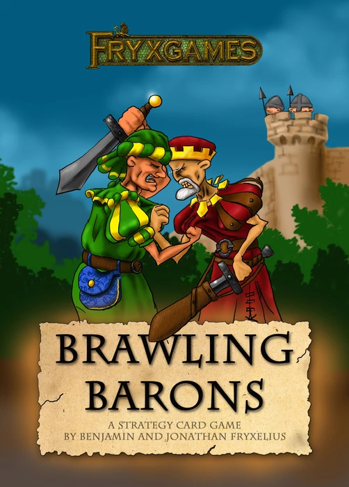 Cover image of Brawling Barons board game