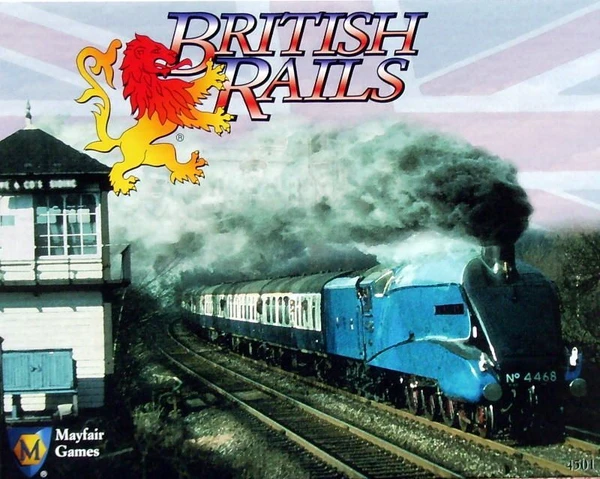 Cover image of British Rails board game