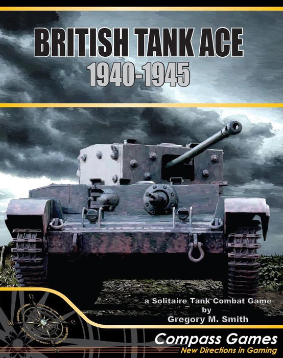 Cover image of British Tank Ace 1940-1945 board game
