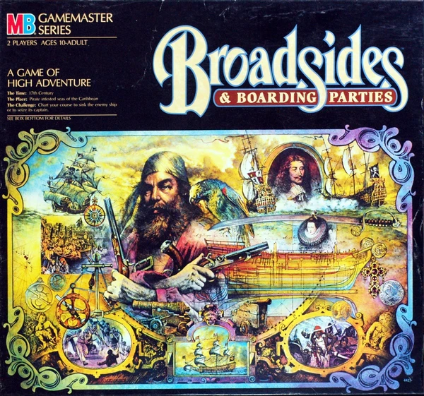 Cover image of Broadsides & Boarding Parties board game