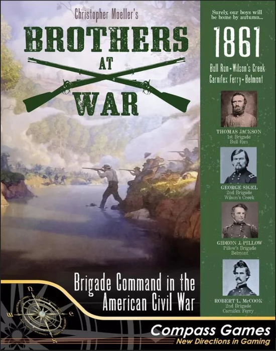 Cover image of Brothers at War: 1861 board game