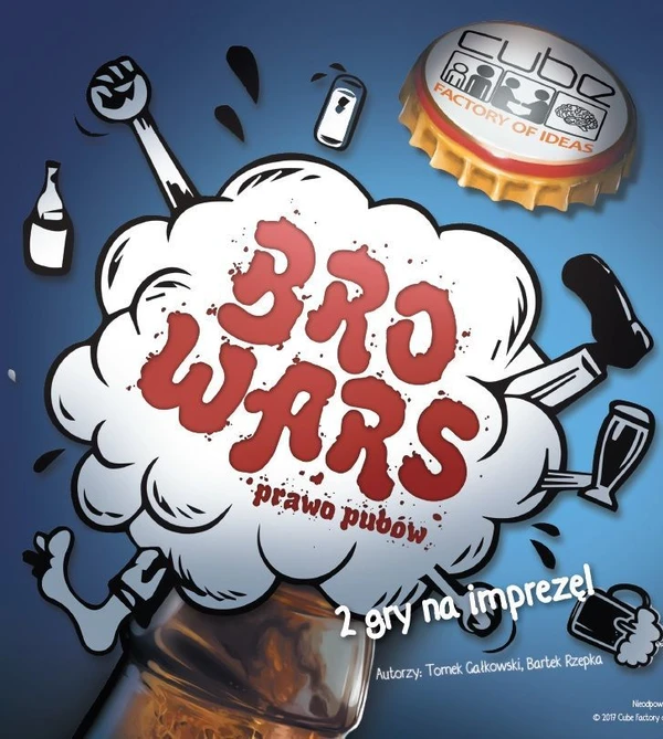 Cover image of BroWars: Prawo Pubów board game