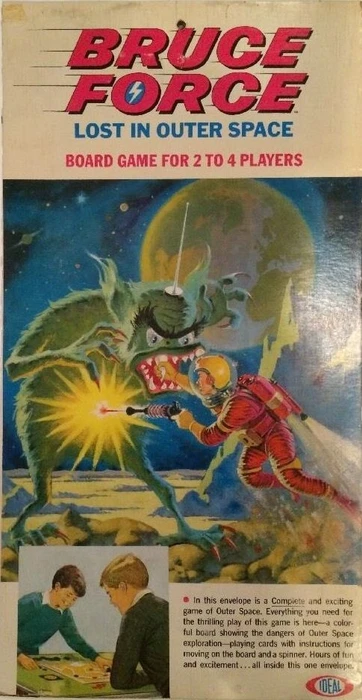 Cover image of Bruce Force Lost in Outer Space board game