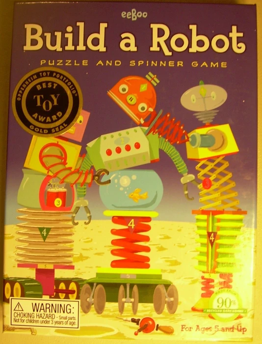 Cover image of Build a Robot board game